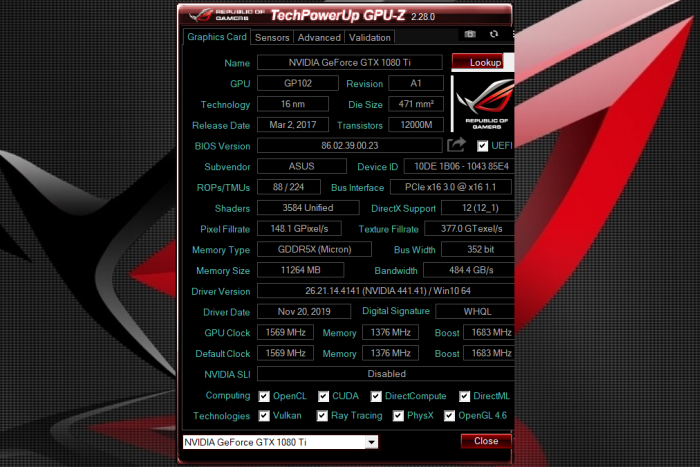 TechPowerUp rilascia GPU-Z 2.28.0 1