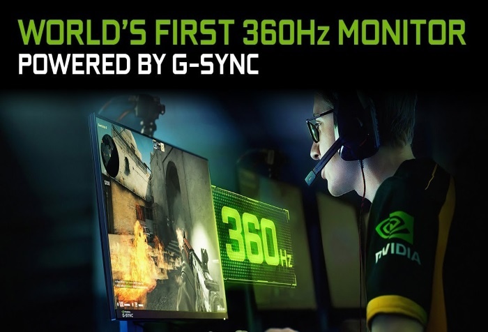 NVIDIA annuncia i monitor G-SYNC a 360Hz 2