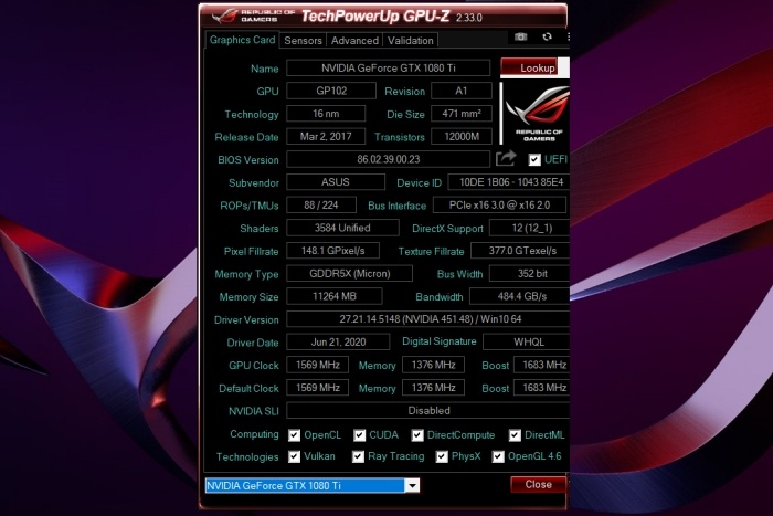 TechPowerUp rilascia GPU-Z 2.33.0 1