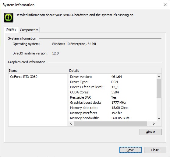 Nuovi driver GeForce e Resizable BAR per NVIDIA 3