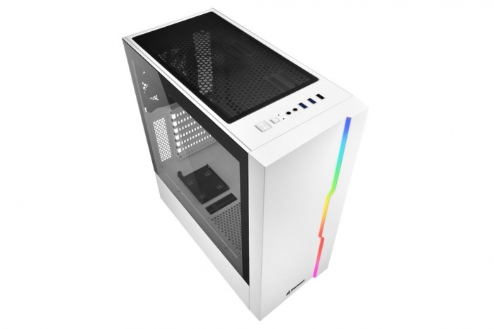 Sharkoon lancia il case RGB Slider White 4