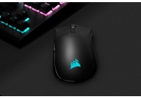 Sensore ottico CORSAIR MARKSMAN da 26.000 DPI ed un peso di soli 79 grammi per il nuovo mouse gaming senza fili. 