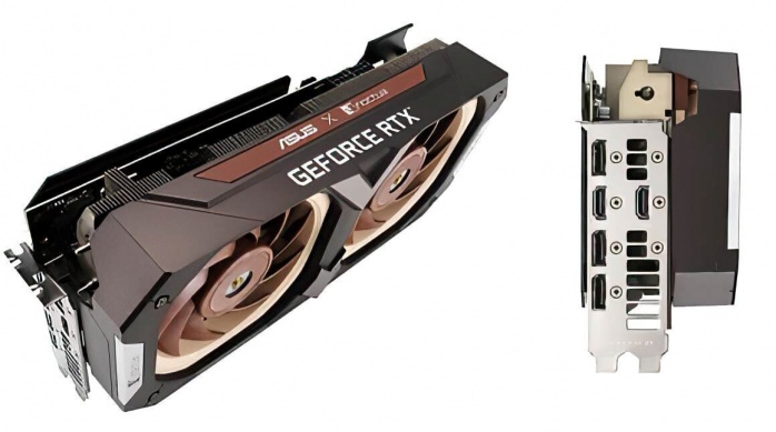 Noctua raffredda una GeForce RTX 3070 di ASUS 2