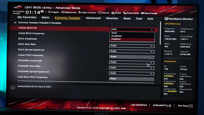 Der8auer spinge un Core i5-12400 a 5.2GHz 2