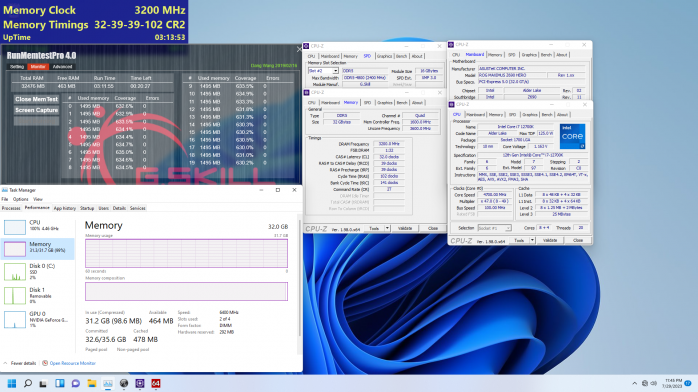 G.SKILL lancia le Trident Z5 DDR5-6400 CL32 2