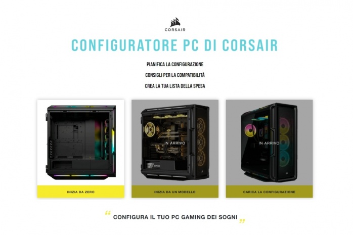 CORSAIR presenta il suo PC Builder 1
