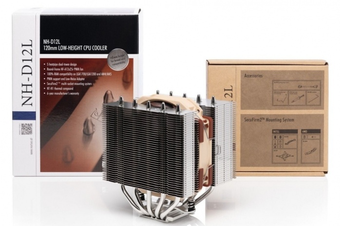 Noctua introduce il compatto NH-D12L 3