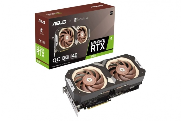 ASUS annuncia la GeForce RTX 3080 Noctua Edition 1