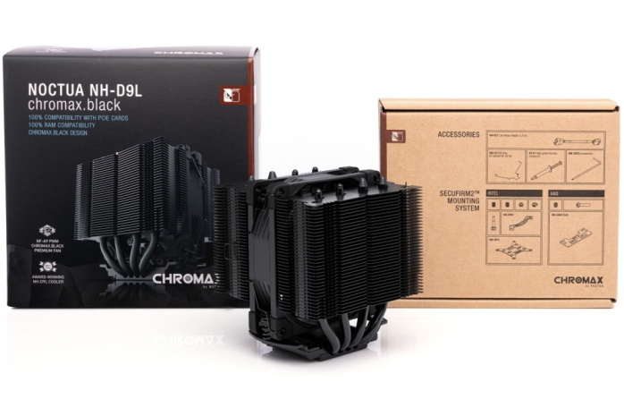 Noctua lancia gli NH-D9L e NH-L9x65 chromax.black 1