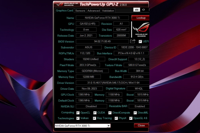 TechPowerUp rilascia GPU-Z 2.56.0 1