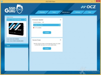 OCZ Vector 180 480GB 3. Firmware - TRIM - SSD Guru 2