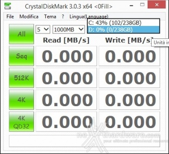 Plextor M6e Black Edition 256GB 11. CrystalDiskMark 3.0.3 2