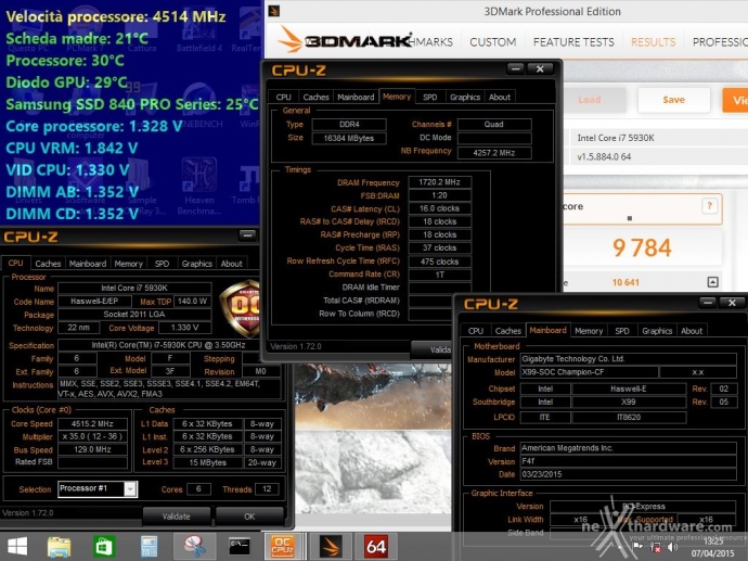 GIGABYTE GA-X99-SOC Champion 17. Overclock 3