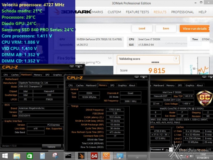 GIGABYTE GA-X99-SOC Champion 17. Overclock 2