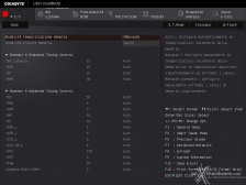 GIGABYTE GA-X99-SOC Champion 9. UEFI BIOS - Overclock 7