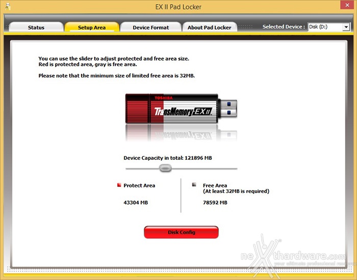 Toshiba TransMemory-EX II 128GB 2. Firmware e software in dotazione 5