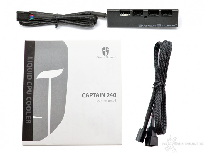 Gamer Storm Captain 240 1. Confezione e bundle 4