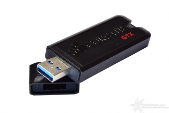 Corsair Flash Voyager GTX 128GB 1. Vista da vicino 6