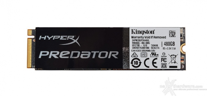 HyperX Predator  PCIe 480GB 2. Visto da vicino 4