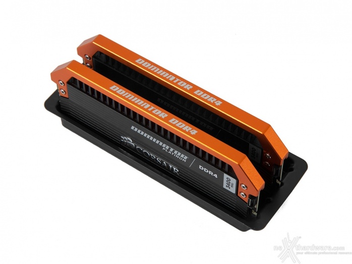 Corsair Dominator Platinum DDR4 3400MHz LE Orange 3. Presentazione delle memorie 2