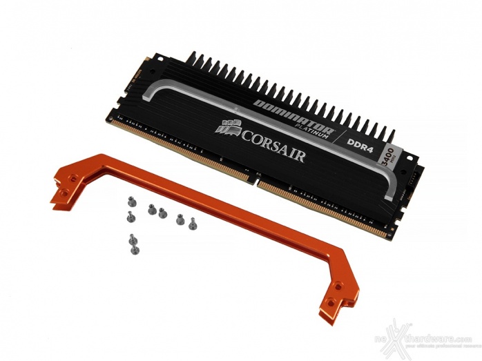 Corsair Dominator Platinum DDR4 3400MHz LE Orange 3. Presentazione delle memorie 6