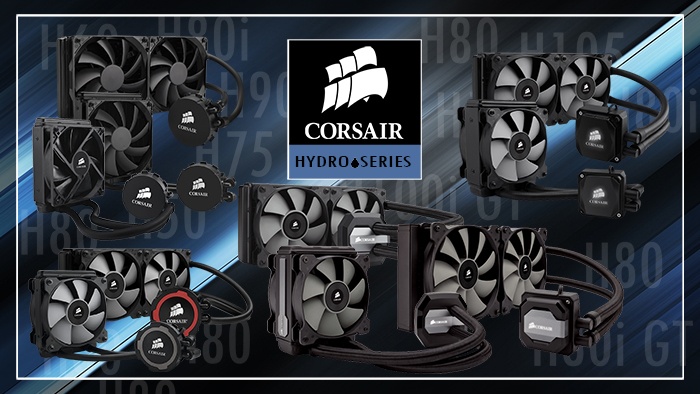 Corsair H80i GT & H100i GTX 1