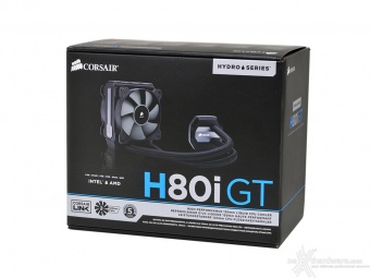 Corsair H80i GT & H100i GTX 1. Confezione e bundle 1