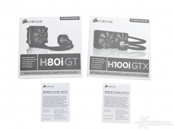 Corsair H80i GT & H100i GTX 1. Confezione e bundle 8