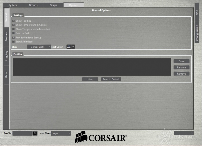 Corsair H80i GT & H100i GTX 5. Software - Corsair LINK 4