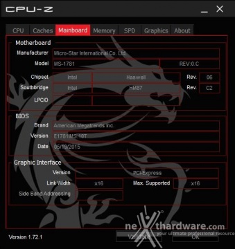 MSI GT72 2QE Dominator Pro 5. Modalità di test 5