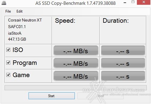 Corsair Neutron XT & Force LS 480GB 12. AS SSD Benchmark 2