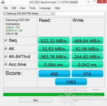 Corsair Neutron XT & Force LS 480GB 12. AS SSD Benchmark 4