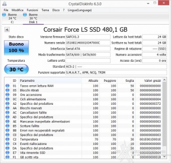 Corsair Neutron XT & Force LS 480GB 3. Firmware -TRIM - SSD Toolbox 2