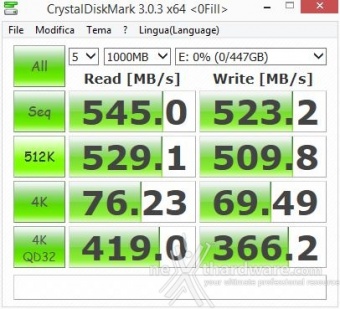 Corsair Neutron XT & Force LS 480GB 11. CrystalDiskMark 3.0.3 3