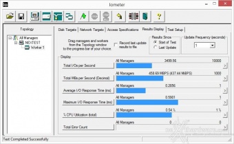 Corsair Neutron XT & Force LS 480GB 9. IOMeter Sequential 1