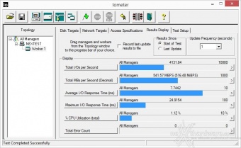 Corsair Neutron XT & Force LS 480GB 9. IOMeter Sequential 11