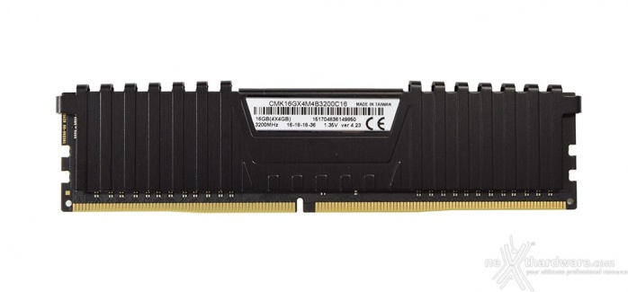 Corsair Vengeance DDR4 LPX 3200MHz 16GB 3. Presentazione delle memorie 3