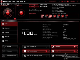 MSI Z170A GAMING M7  7. UEFI BIOS  -  Impostazioni generali 2