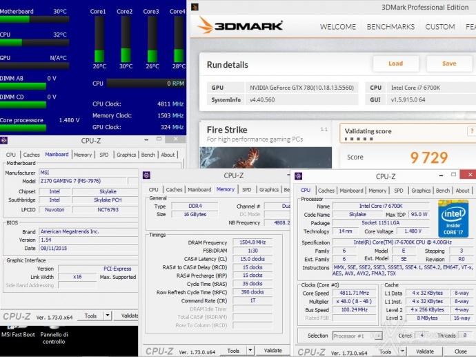 MSI Z170A GAMING M7  15. Overclock 3