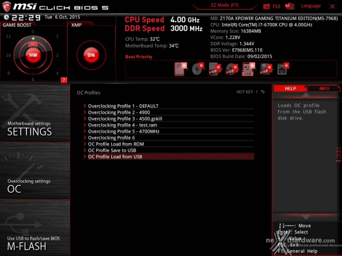 MSI Z170A XPOWER GAMING TITANIUM EDITION 8. UEFI BIOS - Overclock 13