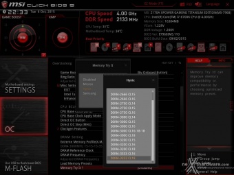 MSI Z170A XPOWER GAMING TITANIUM EDITION 8. UEFI BIOS - Overclock 10