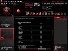 MSI Z170A XPOWER GAMING TITANIUM EDITION 8. UEFI BIOS - Overclock 8