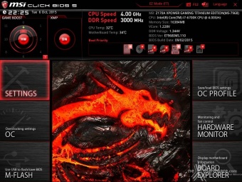 MSI Z170A XPOWER GAMING TITANIUM EDITION 7. UEFI BIOS  -  Impostazioni generali 1