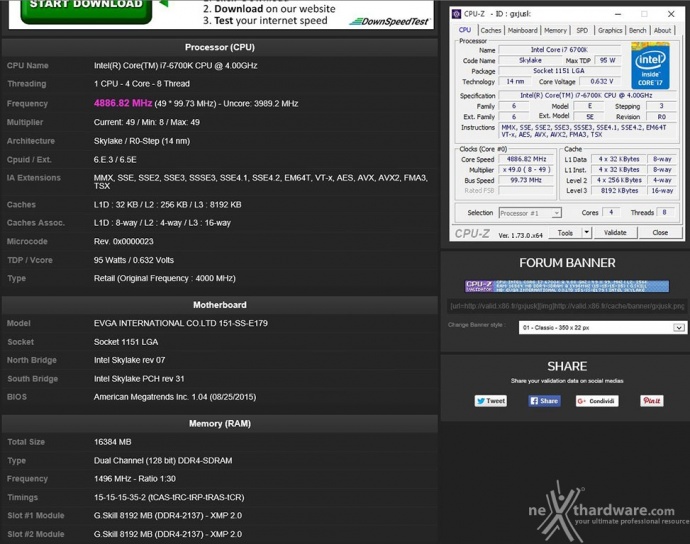 EVGA Z170 Classified 4-Way 14. Overclock 3