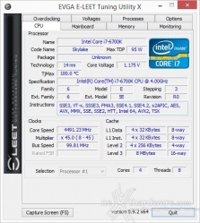 EVGA Z170 Classified 4-Way 14. Overclock 6