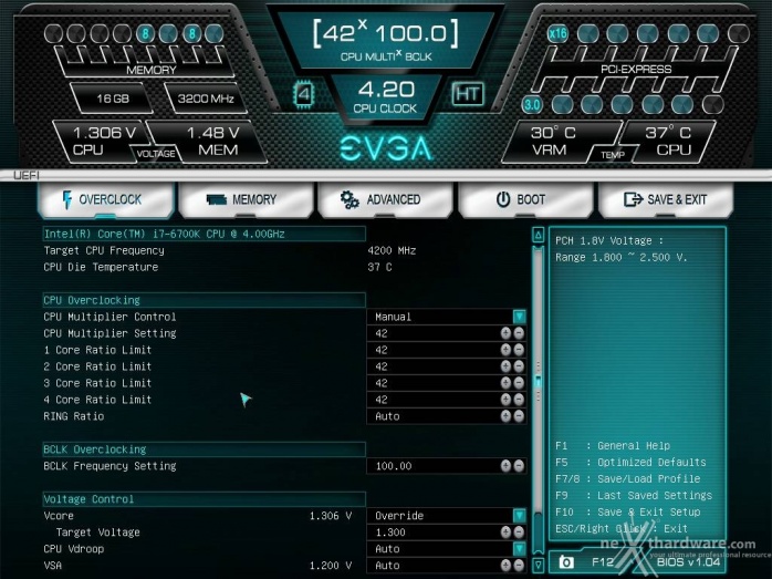 EVGA Z170 Classified 4-Way 7. UEFI BIOS   2