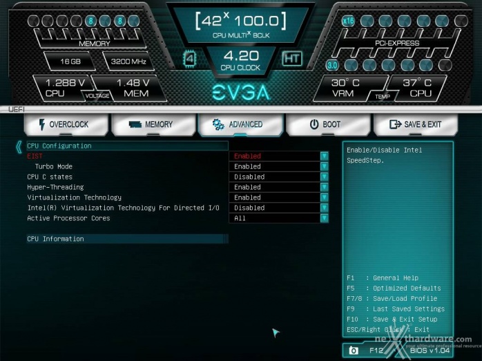 EVGA Z170 Classified 4-Way 7. UEFI BIOS   6