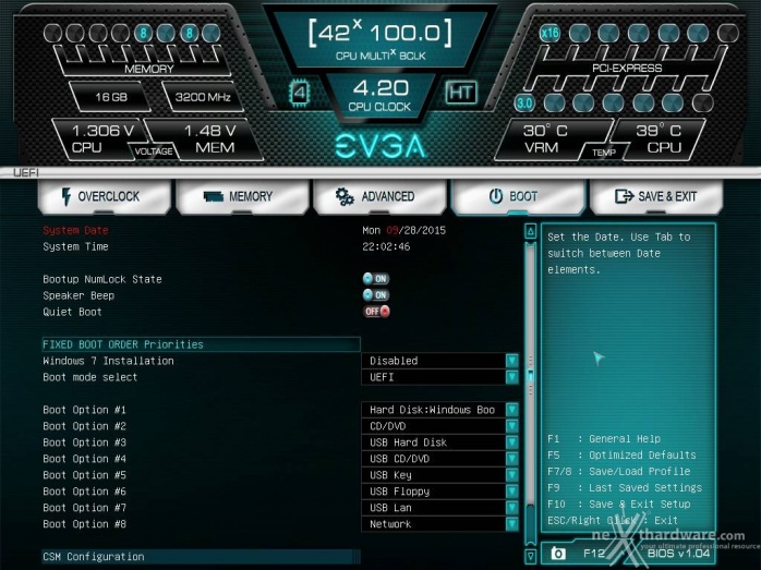 EVGA Z170 Classified 4-Way 7. UEFI BIOS   7