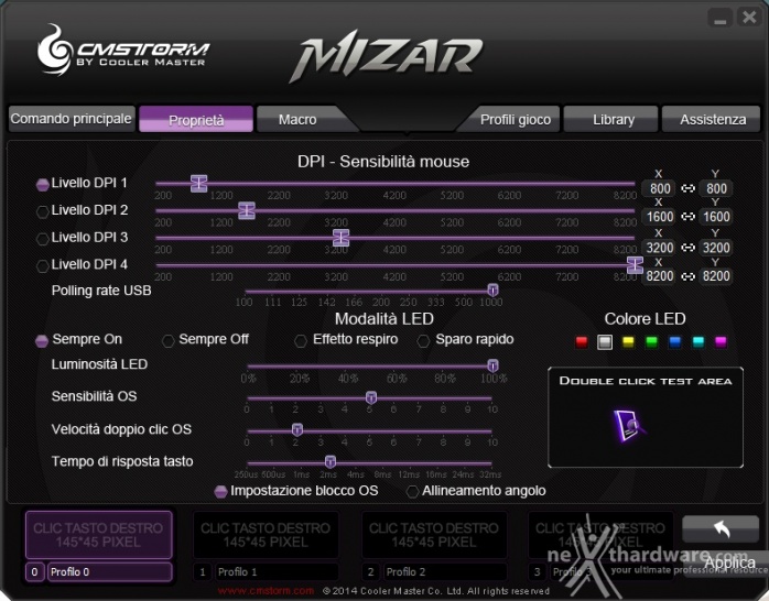 CM Storm Quick Fire Rapid-i, Mizar & SWIFT-RX XL 7. Mizar - Software di gestione 2