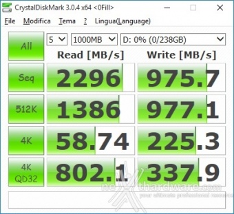 Samsung 950 PRO 256GB 11. CrystalDiskMark 3.0.4 3